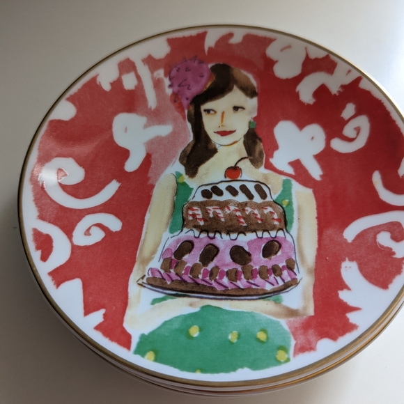 Kate Spade New York Just Desserts plates, set of 4 - Picture 2 of 3